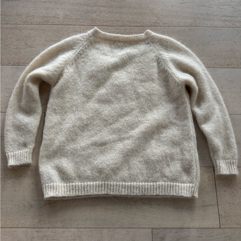 NWOT L’envers Barbara Sweater ivory  Size S/M - Picture 5 of 11